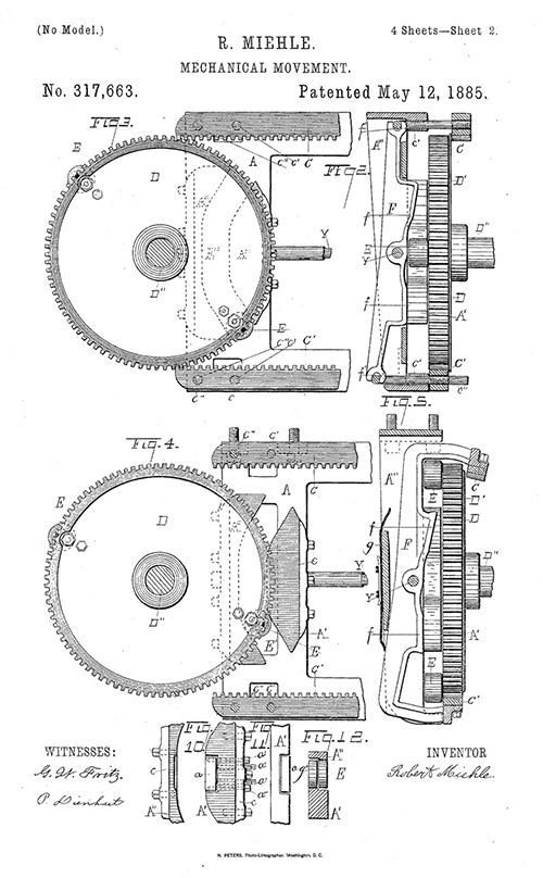 Miehle patent