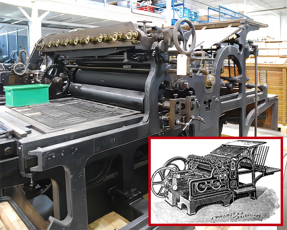 Albert - Frankenthal Cylinder Press